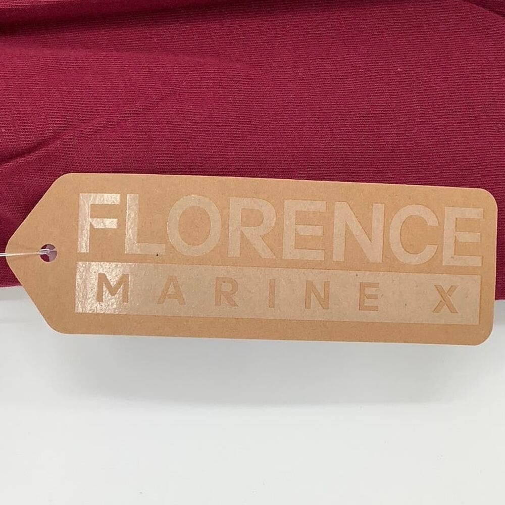 NEW Florence Marine X Men's Small Marine Exploration Maroon T-Shirt M12-5 - Picture 6 of 10